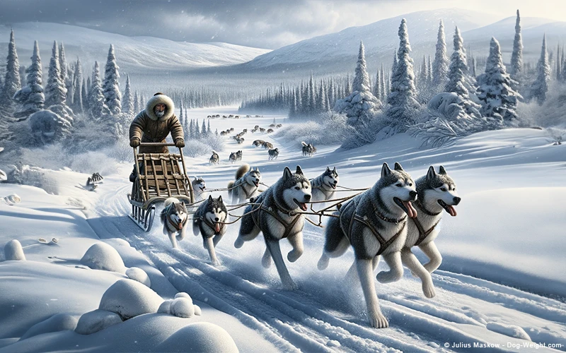 Dog sports Dog Sledding