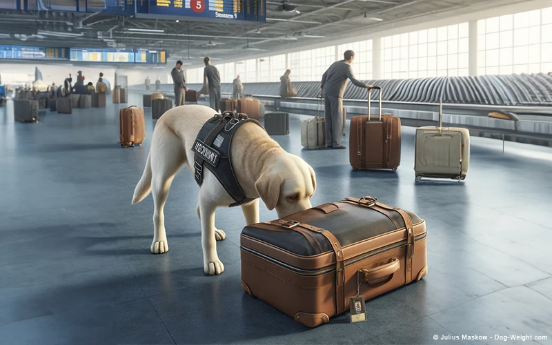 Sport del cane Lavoro olfattivo