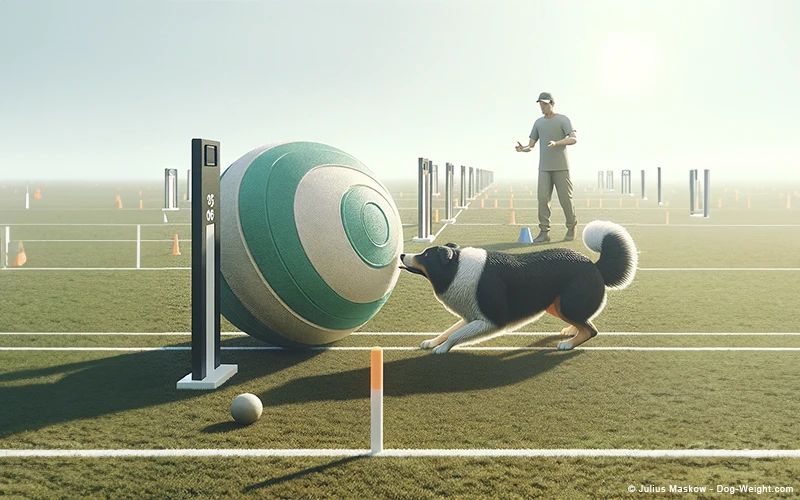 Sport del cane Treibball