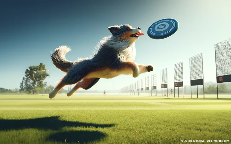 Dog sports Discdogging